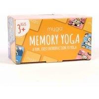 Myga Memory Yoga - 40-Piece Kids Matching Pairs Game with 20 Yoga Poses