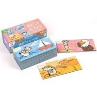 Yoga Puzzle Pairs - 32-Piece Kids Match & Pose Jigsaw with 16 Yoga Poses