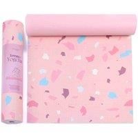 6mm Thick Yoga Mat Non-Slip Pilates Exercise Fitness Home Gym 173x 61cm