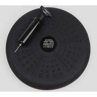 Phoenix Fitness Wobble Cushion - Non-Slip Stability Cushion for Core Strength with Hand Pump - Balance Disc for Adults Physio and Rehab - Sensory Wiggle Seat for Kids - Black