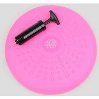 Phoenix Fitness Wobble Cushion - Non-Slip Stability Cushion for Core Strength with Hand Pump - Balance Disc for Adults Physio and Rehab - Sensory Wiggle Seat for Kids - Pink