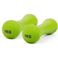 Phoenix Fitness Pair of Neoprene Dumbbell - Dumbbells Weight for Home and Gym Fitness Exercise Workout Training for Arms and Hands - Ideal for Pilates, Yoga and Gym Classes