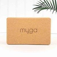 Myga Cork Yoga Block Pair