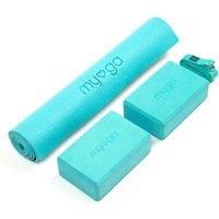 Myga Entry Level Yoga Starter Set - Blue