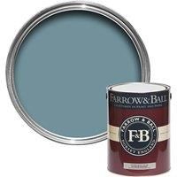 Farrow & Ball Eco No.86 Stone Blue - Exterior Matt Masonry Paint - 5L