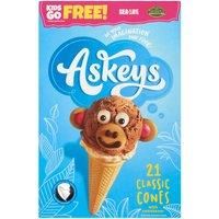 Askeys 21 Classic Cones with Sweetener