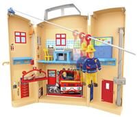 Fireman Sam Fire Rescue Centre Fire Station Playset, Figure & Accessories, Pre-School Adventure Toy, Zipwire, Rescue Platform - As Seen On TV