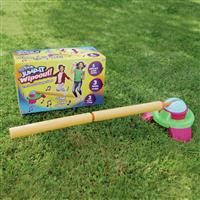 Stay Active Jump It Wipeout Musical Jump Challenge Family Fitness Game with rotating soft foam arm with 3 difficulty levels