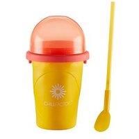 Character Options 07950 ChillFactor Mango Mania-Reusable, Homemade Squeeze Cup slushy Maker Kitchen Toys