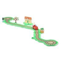 Peppa Pig Whizz Around Clickety Clack Train Set, Motorised Vehicles, Track Toys, Pre-school Toys