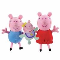 Peppa Pig Peppa George And Evie Plush Toys 3 Pack