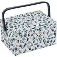 Hobby Gift Medium Sewing Craft Storage Box, Botanical, 18.5 x 25.5 x 14.5cm