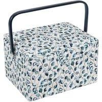 Hobby Gift Large Sewing Craft Storage Box, 23.5 x 31 x 20cm, Botanical
