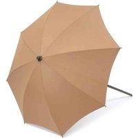 Suntime 1.7m Rimini/Havana Brown Push Parasol