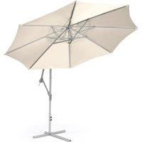 Parasol Cantilever Parasol 3M Garden Outdoor Shade Banana - Black, Ecru or Grey