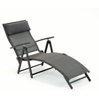 Havana Charcoal Sunlounger