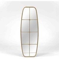 SunTime 120cm Tall Oval Mirror With Rect Panels