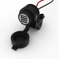 OXFORD Dual USB Socket (5V 2Amp) & 10amp Fused 1.2mtr Loom EL102