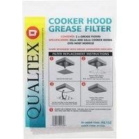 2 x Universal Saturation Lines Grease Filter Cooker Extraction Hood 47 x 57cm