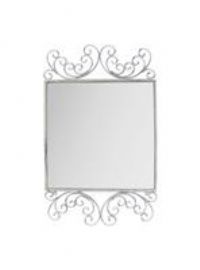 Gisela Graham 2 x Filigree Metal Wall Mirror