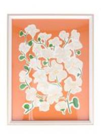 Gisela Graham 4 x Orchid Nat. Framed Print, Large