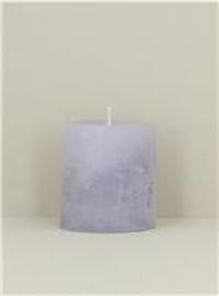 Gisela Graham 6 x Lilac Mini Pillar Candle