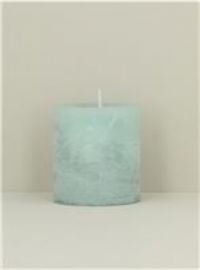 Gisela Graham 6 x Pale Green Mini Pillar Candle