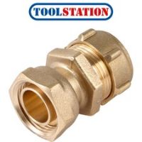 Conex 303SF Compression Straight Tap Connector 15mm x 1/2"