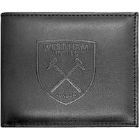 West Ham United FC Official Football Gift Embossed Crest Money Wallet