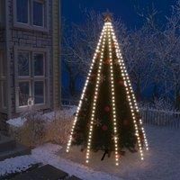 Berkfield Home Christmas Tree Net Lights with 400 LEDs Cold White 400 cm