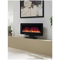 BeModern Amari 148768 Wall Mounted Fire in Black