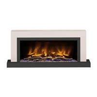 Be Modern Pryzm Vardo Electric Wall-Hung Timber Fireplace 57" & Anthracite in Cashmere