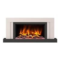 Be Modern Pryzm Vardo Electric Wall-Hung Timber Fireplace 53" & Anthracite in Cashmere