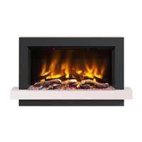 Be Modern Pryzm Huxton Electric Wall Mounted Fireplace 41" & Anthracite in Cashmere