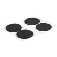 Velcro® Heavy Duty Giant Coins Sticky Pads Fasteners Stick On 45mm Black/White
