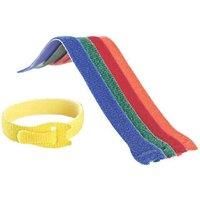 VELCRO® Brand One-Wrap Reusable Cable Ties - Multi-Coloured - 5x 12mm x 20cm