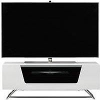 Alphason CRO2-1000CB-WHT Chromium 2 TV Cabinet for up to 50 TVs - White