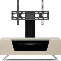 ALPHASON Chromium 2 Cantilever CRO2-1000BKT-IV 1000 mm TV Stand with Bracket - Ivory