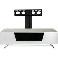 Alphason CRO2-1200BKT-WH Chromium 2 TV Cabinet with Bracket for up to 50 TVs - White