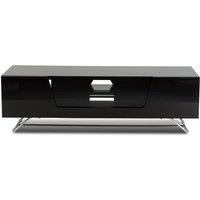 Alphason CRO21200CBBLK Chromium 2 TV Unit for up to 55 TVs  Black