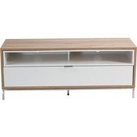 Alphason Chaplin 1135 TV Stand for TVs up to 60" - Oak & White