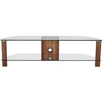 Century Glass & Wood TV Cabinet Stand - Fits Upto 55" or 65" Screen Options