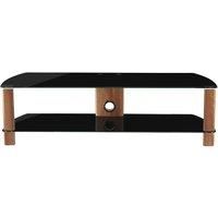 Century Glass & Wood TV Cabinet Stand - Fits Upto 55" or 65" Screen Options