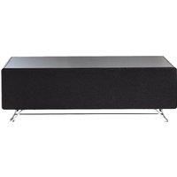 Alphason CRO2-1200CPT-BK Chromium Concept Black TV Stand with Speaker Mesh Front