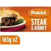 Pukka 2 Puff Pastry Pies Steak & Kidney