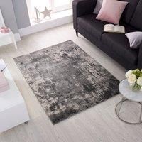 SMALL - LARGE ABSTRACT DISTRESSED FADED PILE VINTAGE-LOOK RUGS & RUNNERS