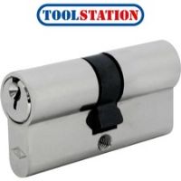 6 Pin Double Euro Cylinder 30-30mm Nickel