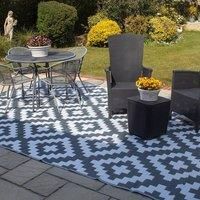 Leaf Green Pattern Outdoor Rug