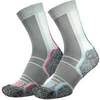 1000 Mile Trek Sock Ladies (Twin Pack) (Recycled)