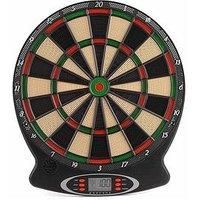 Toyrific Children’s Electronic Dartboard with LED Digital Score Display and Plastic Tip Darts 
